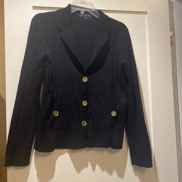 Jones of New York cardigan. Black. Size M - Picture 1 of 7